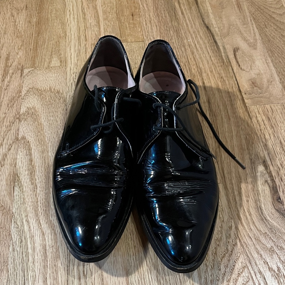 Black Patent Leather Dress Shoes